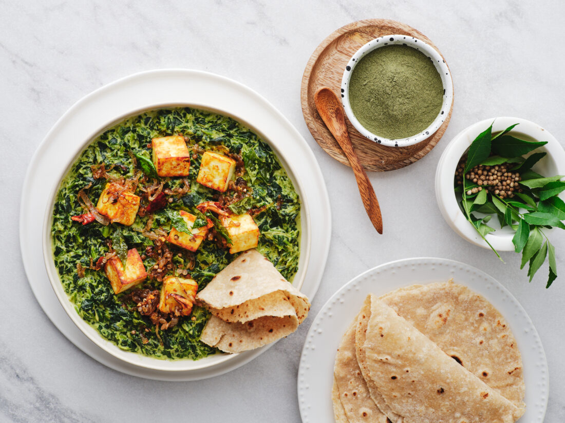 SPINACH & PANEER CURRY - The Latest